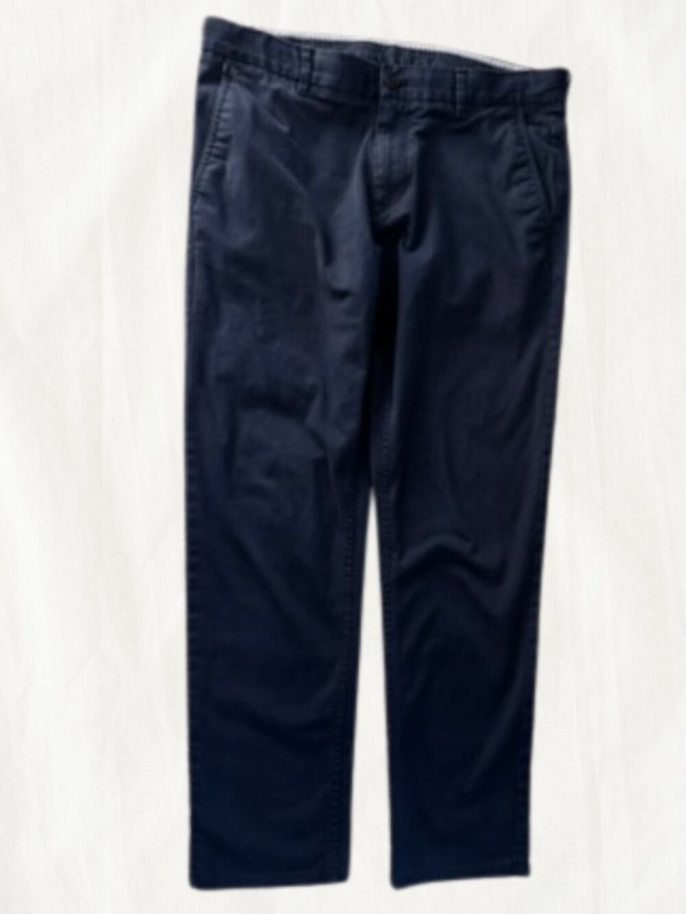 Zara Man Basic Collection Dark Blue Chino Pants